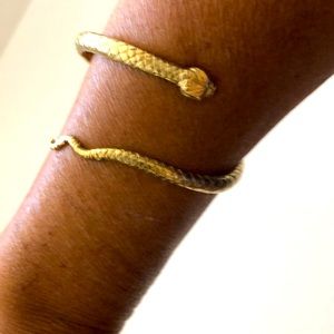 COPY - Adjustable snake bracelet that can be worn in wrist or up on arm